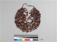 藏品(瑪瑙玻璃珠串項鍊)的圖片